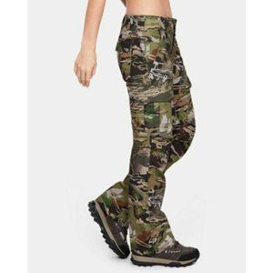 Under Armour Women's Storm Hunting Camo Pants 1254097-940 Camouflage NWT